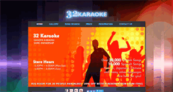 Desktop Screenshot of 32karaoke.com